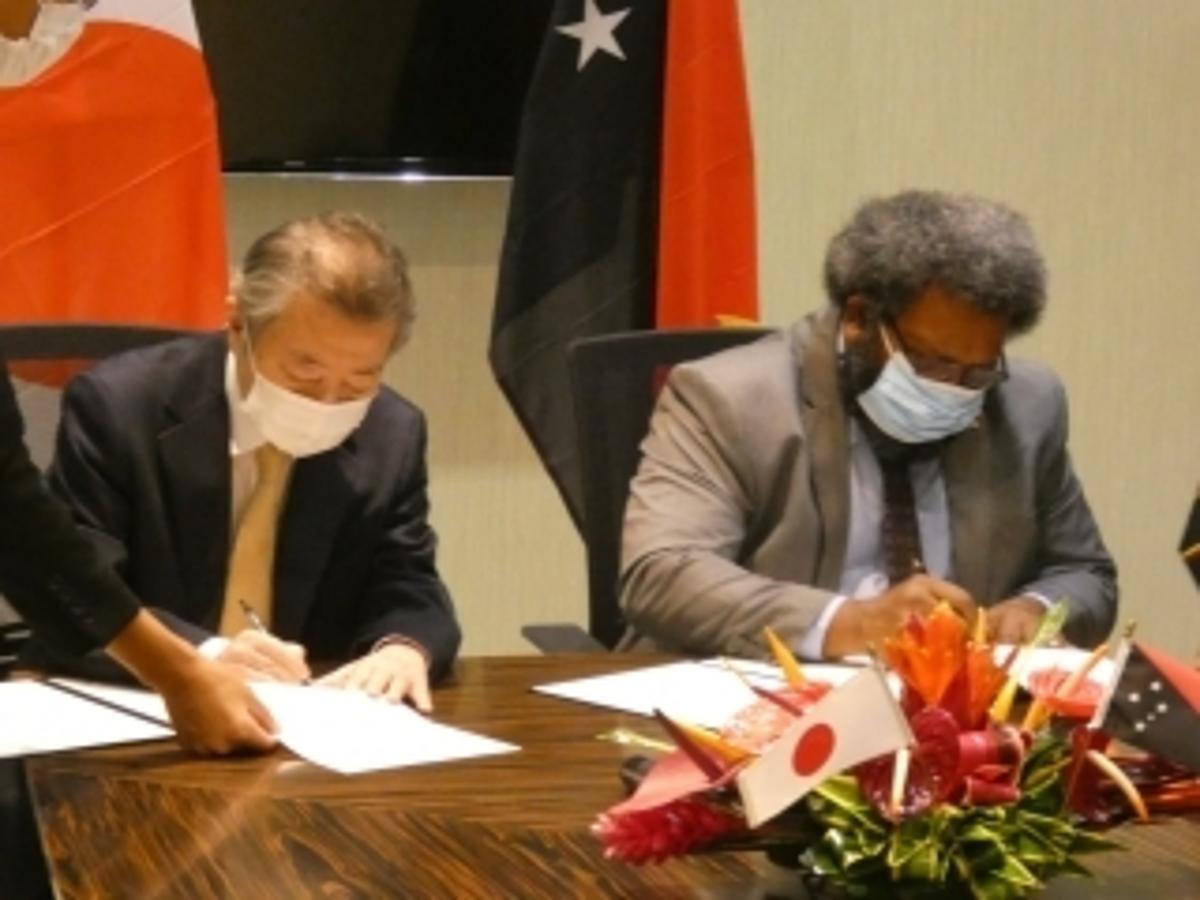 PNG Receives Japan Donation
