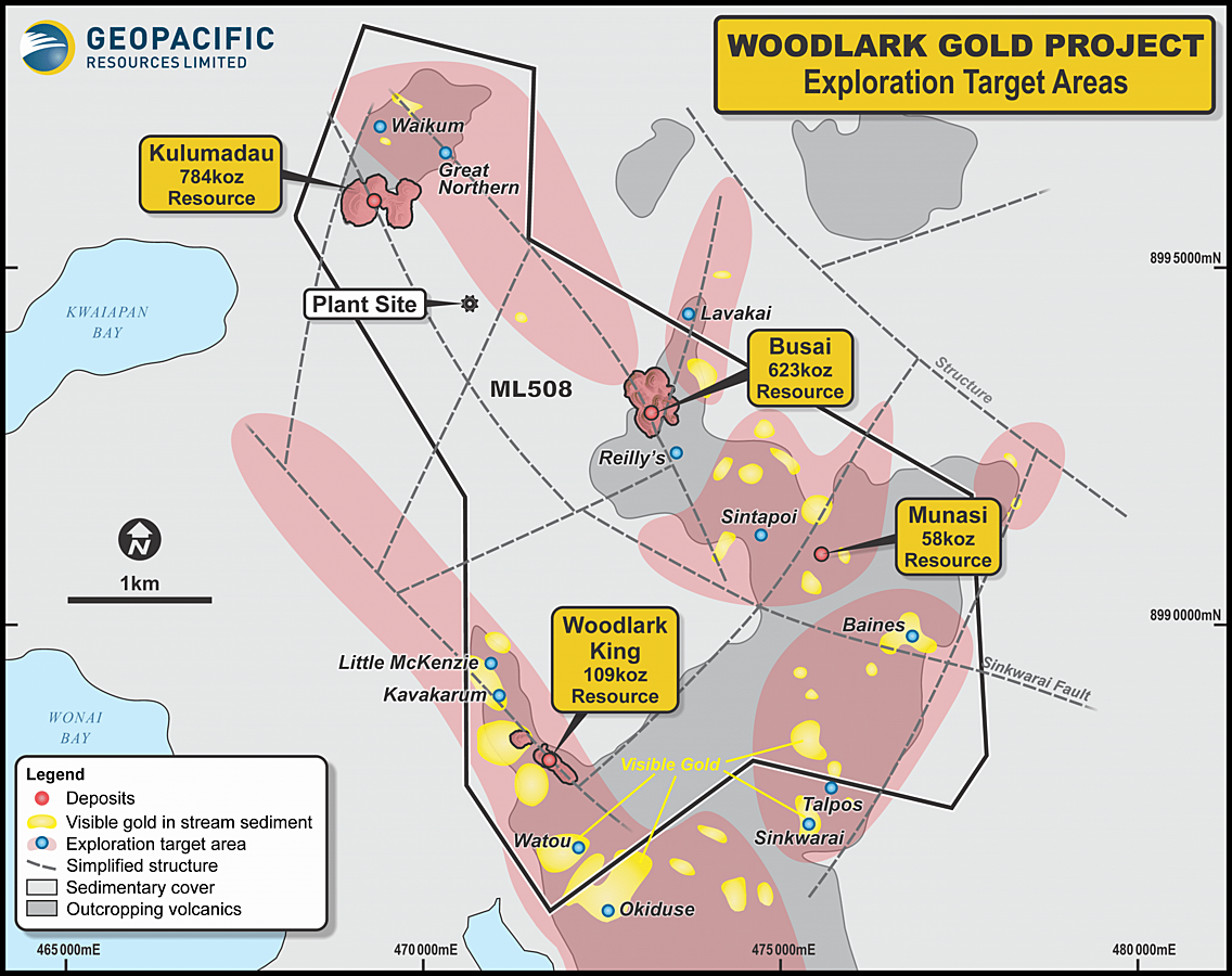 Near surface drilling success showcases Woodlark potential