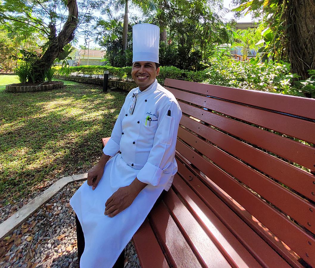 Q&A with the Smiling Chef, Chef Lakshman Biswas  at the Holiday Inn & Suites, Port Moresby