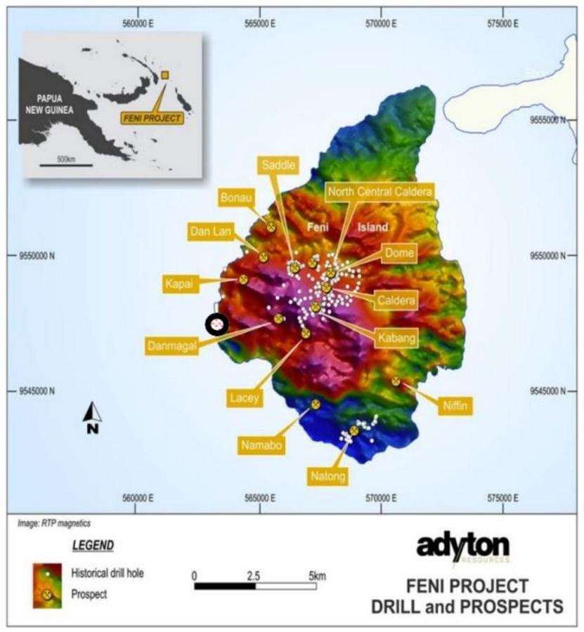 Petrographic Study confirms Feni Porphyry system