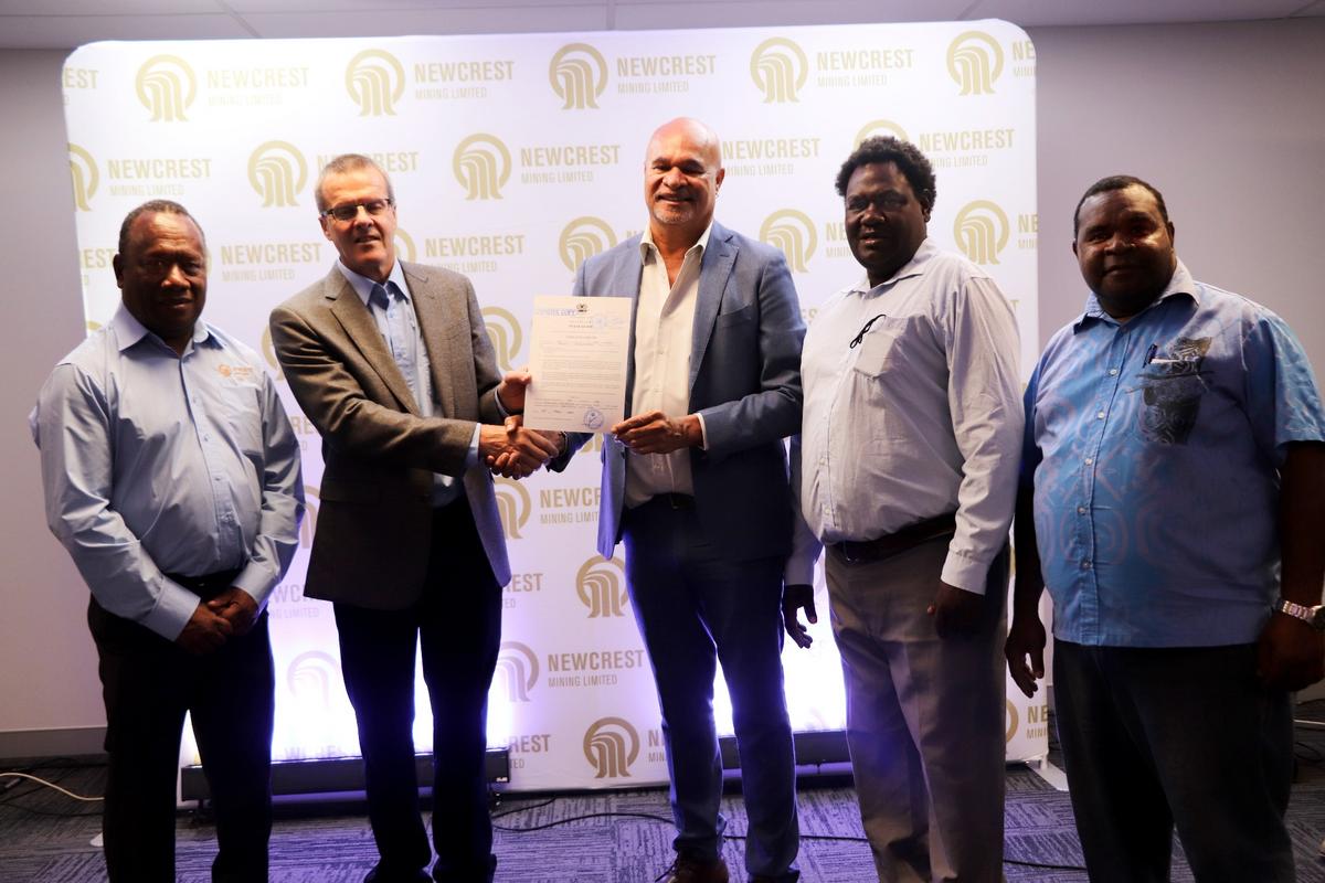 PNG Government grants Special Purpose Lease to Newcrest Lihir