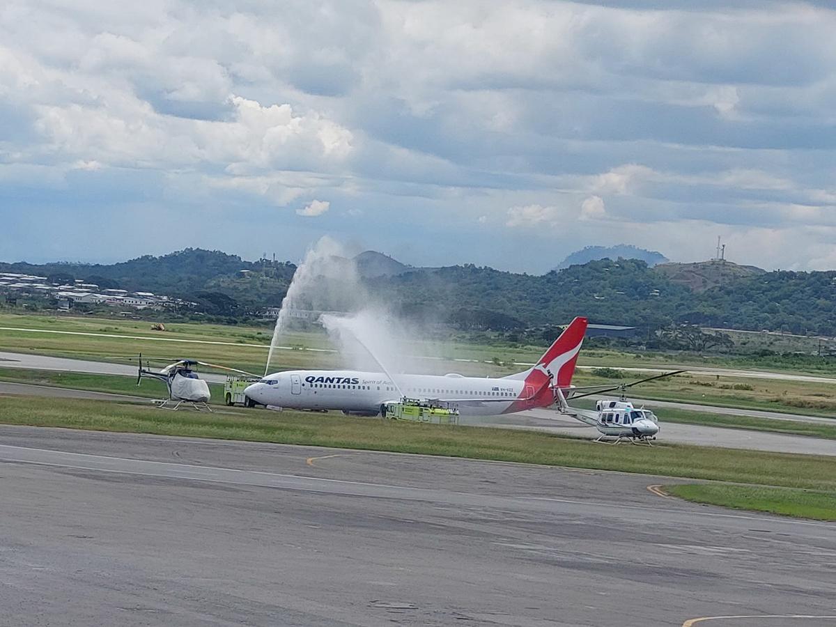 Qantas Resumes Operations to PNG