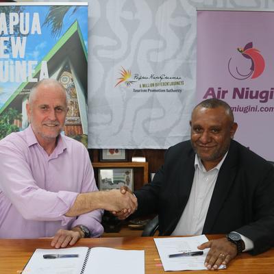AIR NIUGINI AND PNG TOURISM PROMOTION AUTHORITY IN A JOINT EFFORT TO BOOST DOMESTIC TOURISM