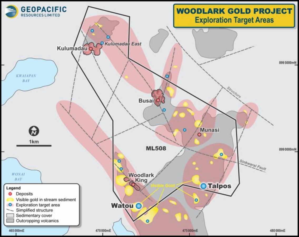 Watou and Talpos RC drilling – reinforces Mining Lease and regional exploration potential