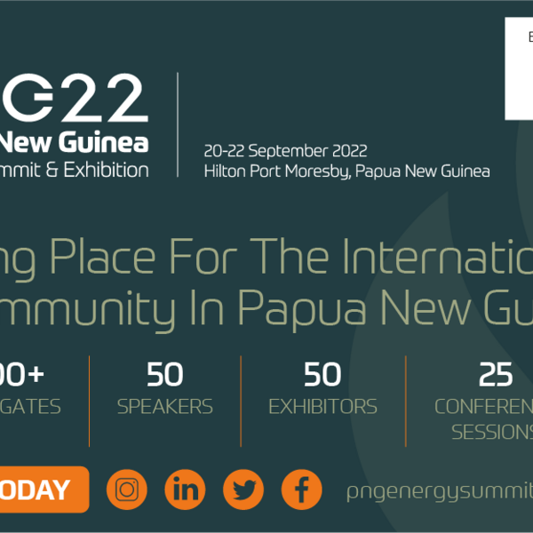 Papua New Guinea Energy Summit & Exhibition to Take Place In-Person in Port Moresby on 20-22 September 2022