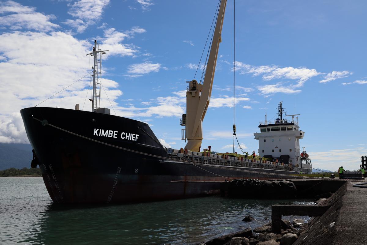 PNG Shipping Co Invests:  New Vessel, New Barge, New Containers