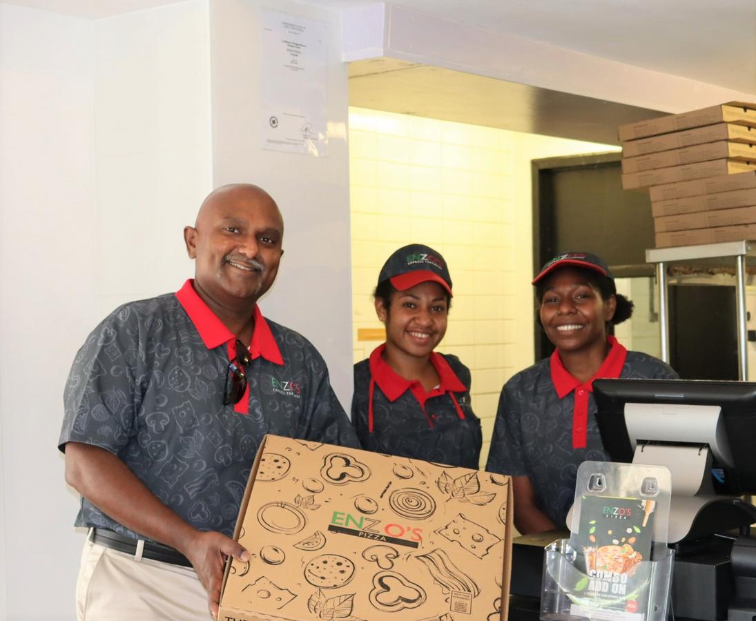 ENZO’s Pizza announces a new ENZO’s Pizza at Courts, Port Moresby