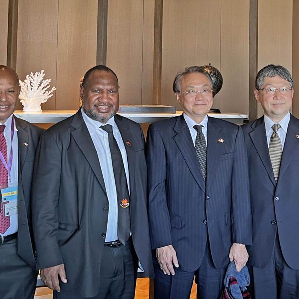 PM Marape invites JX Nippon Oil & Gas Exploration to invest more in PNG LNG