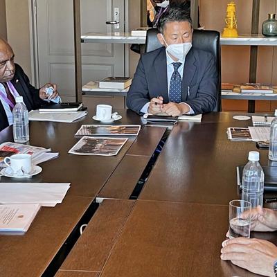 PM Marape invites LNG Japan Corporation to invest and diversify in PNG LNG