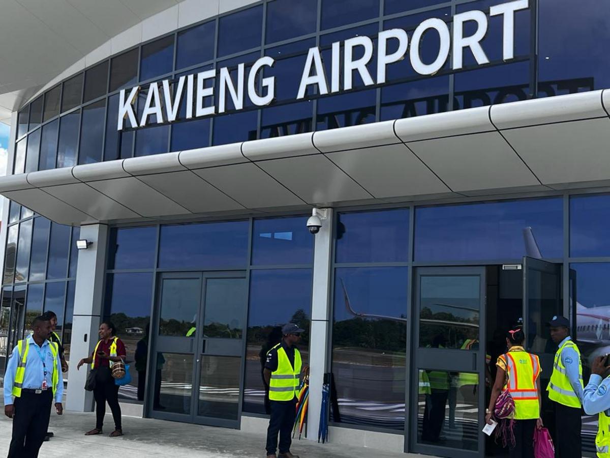 PM Marape opens K125.7 Million Kavieng Airport