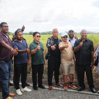 Filipino Rice Investors Choose Gabadi for Rice Nucleus Estate Model Farm