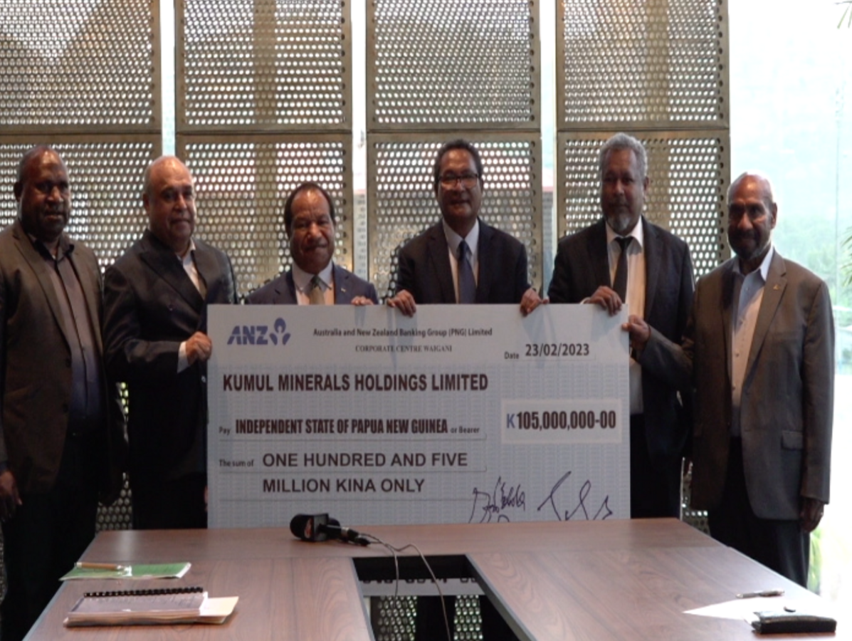 Kumul Minerals Holdings Makes Significant Contribution to State with K105 Million Dividend Payment