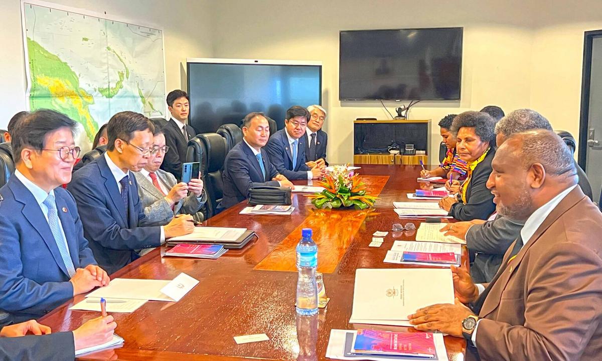 Korea-Papua New Guinea trade increases by 240 per cent to US$1.8 (K6.33) billion