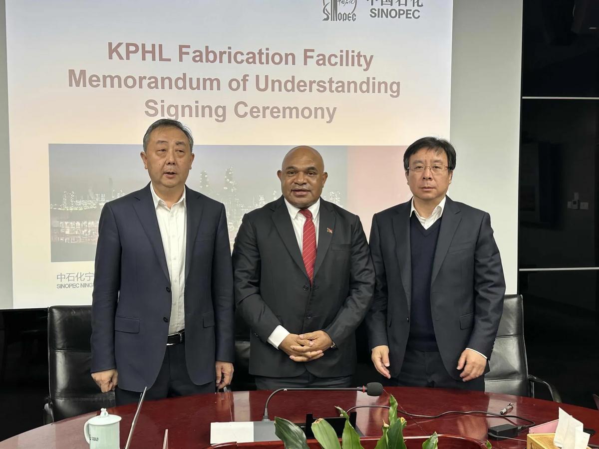 Kumul Petroleum Holdings progresses its fabrication facility