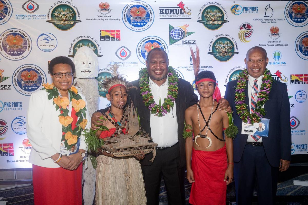 PM Marape calls for diversification of economy when opening SEZ Summit