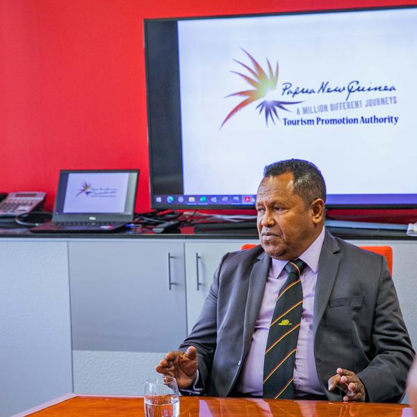 MINISTER GIVES THUMBS UP FOR SPORTS TOURISM