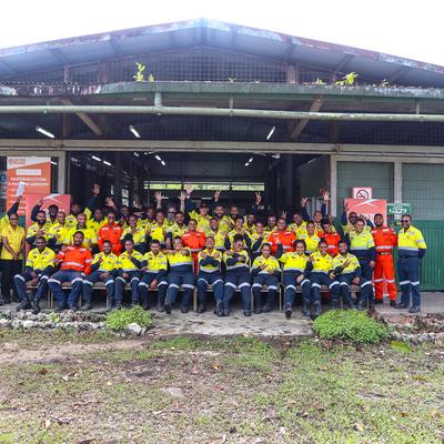 37 Apprentices Sign Indenture with Ok Tedi and NATTB 