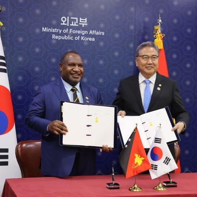 PM Marape signs visa waiver agreements with Republic of Korea