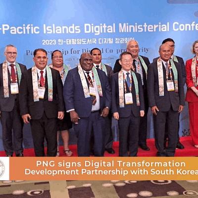 PNG Forges an Innovation-fueled Partnership with South Korea in Digital Transformation