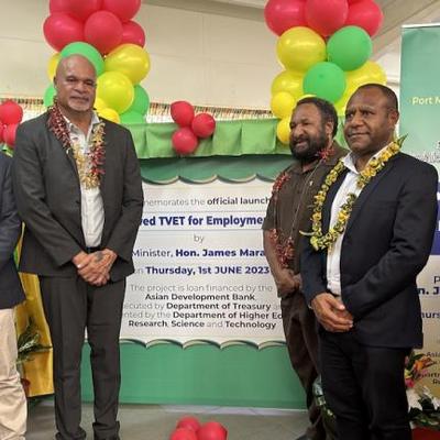 ADB Helps Launch Vocational Education Project in PNG