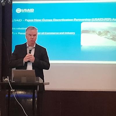 Port Moresby Chamber of Commerce and Industry Holds Breakfast Meeting with National Energy Authority, USAID PEP