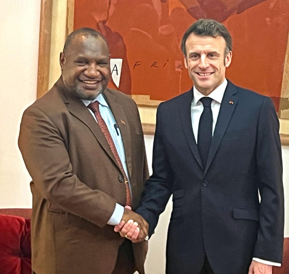 PM Marape invites France President Emmanuel Macron to visit PNG