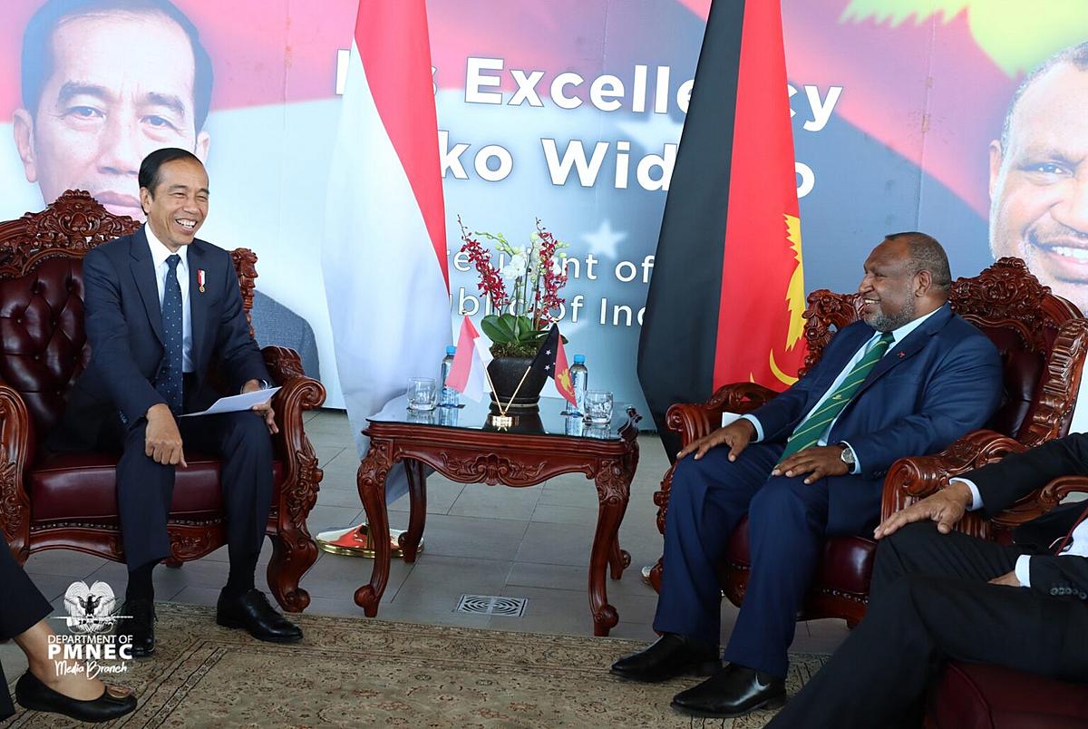 PM Marape announces successful outcomes of Indonesian President Joko Widodo’s visit