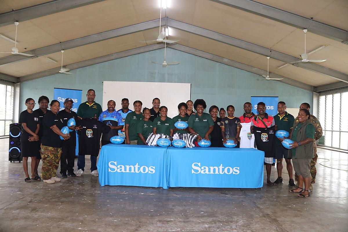 Santos joins PNGDF in campaign against violence 