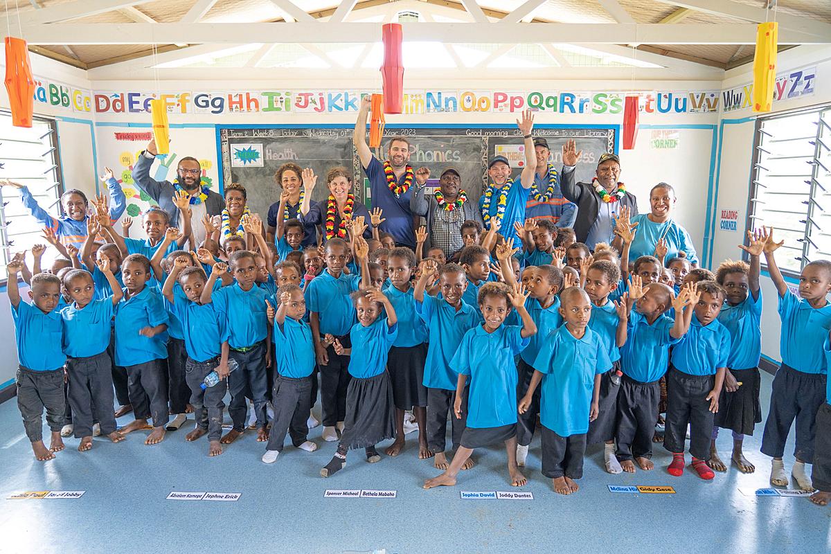 Santos delivers new Literacy Library for people of Pimaga, Southern Highlands