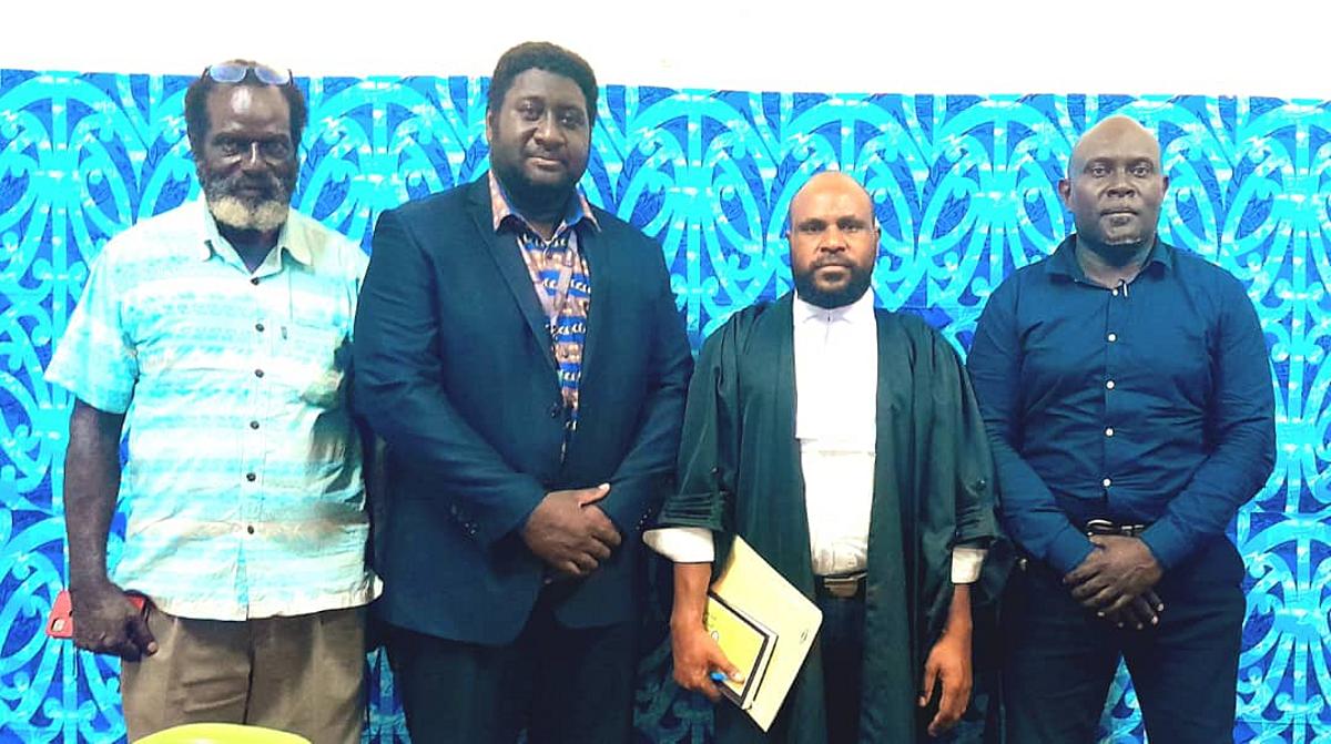 Newly appointed acting Bougainville Electoral Commissioner sworn in