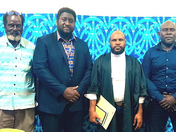 Newly appointed acting Bougainville Electoral Commissioner sworn in