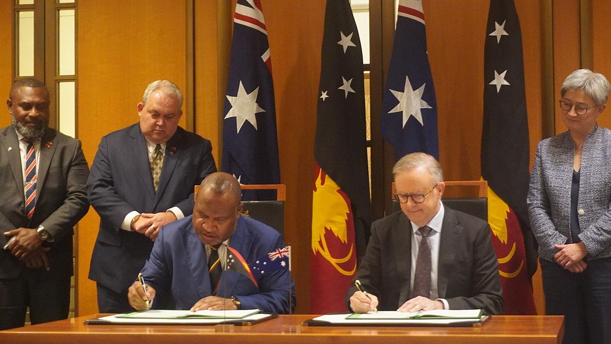 Historic A$200 million Australia-Papua New Guinea Bilateral Security Agreement signed in Canberra