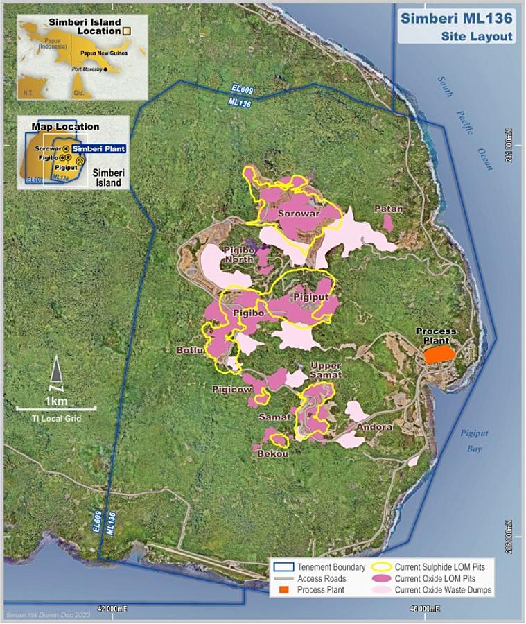  St Barbara announces progress on Simberi drilling programs