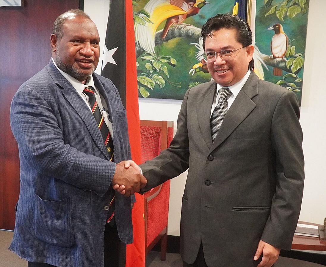 Prime Minister and Treasurer Marape emphasises Malaysia as a “very important” bilateral partner