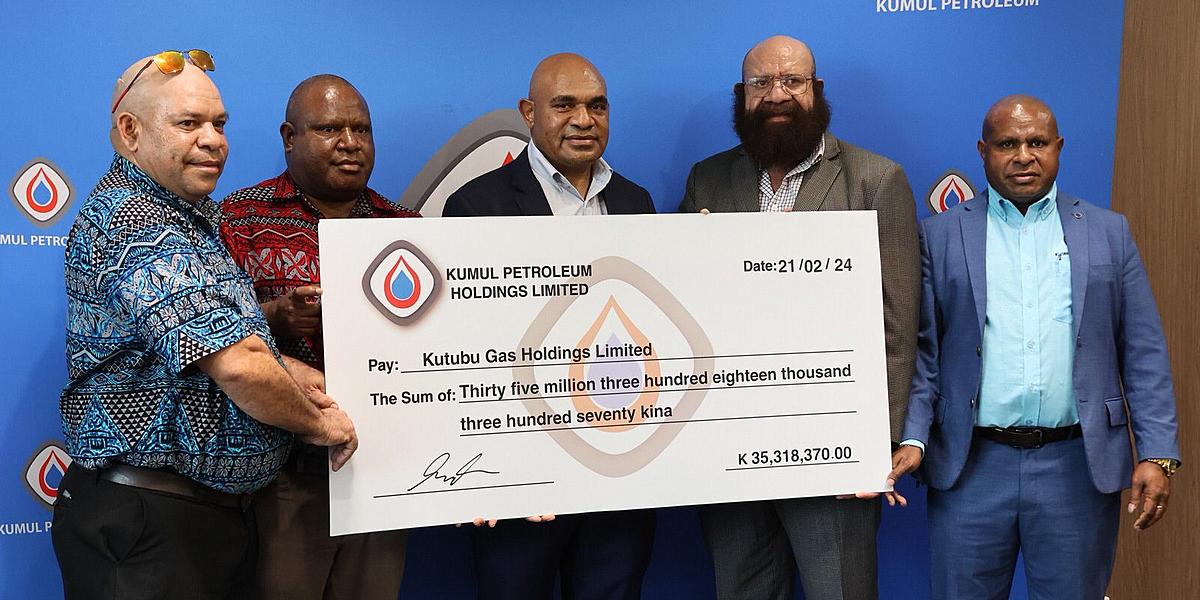 KEO dividend payment to PDL2 landowner company