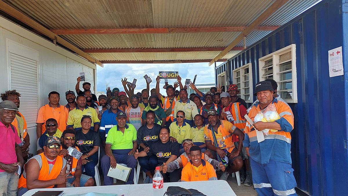 Businesses for Health: TB & HIV Project on World TB Day in PNG 2024