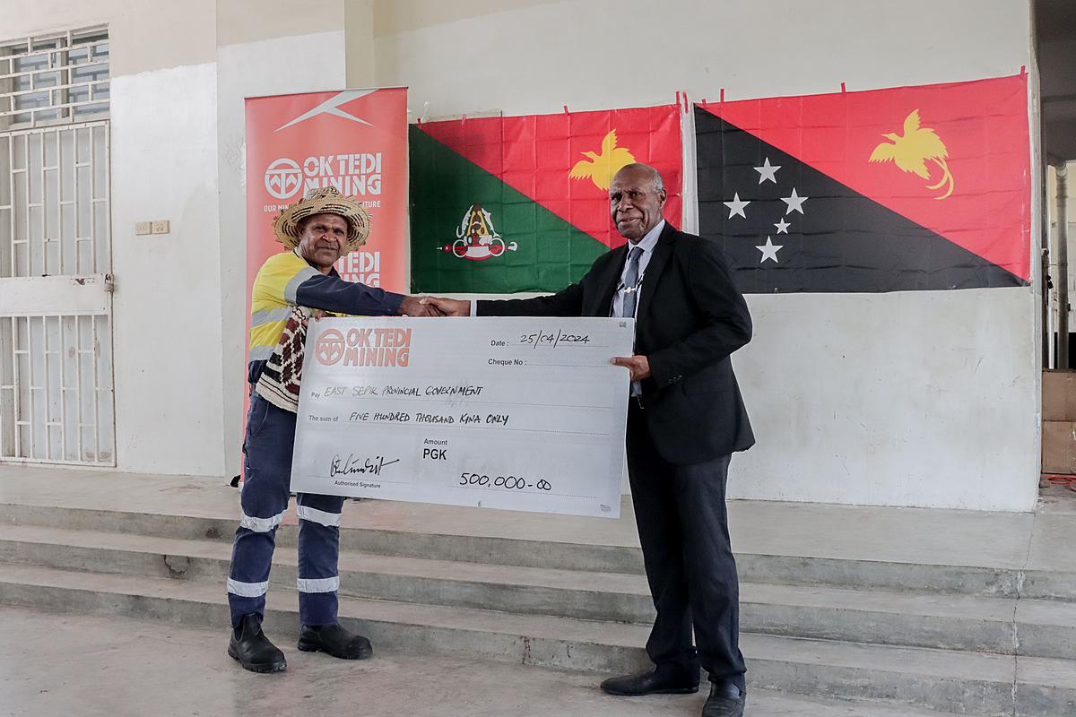 OTML donates K1 million to disaster hit Provinces