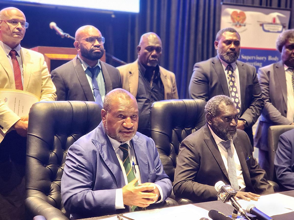 PM Marape, ABG President Toroama Sign JSB Joint Resolution