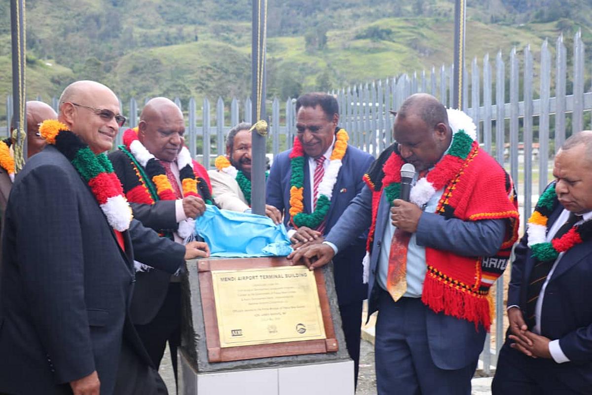 Prime Minister Hon. James Marape Urges Care of Newly Reopened K41 Million Mendi Airport