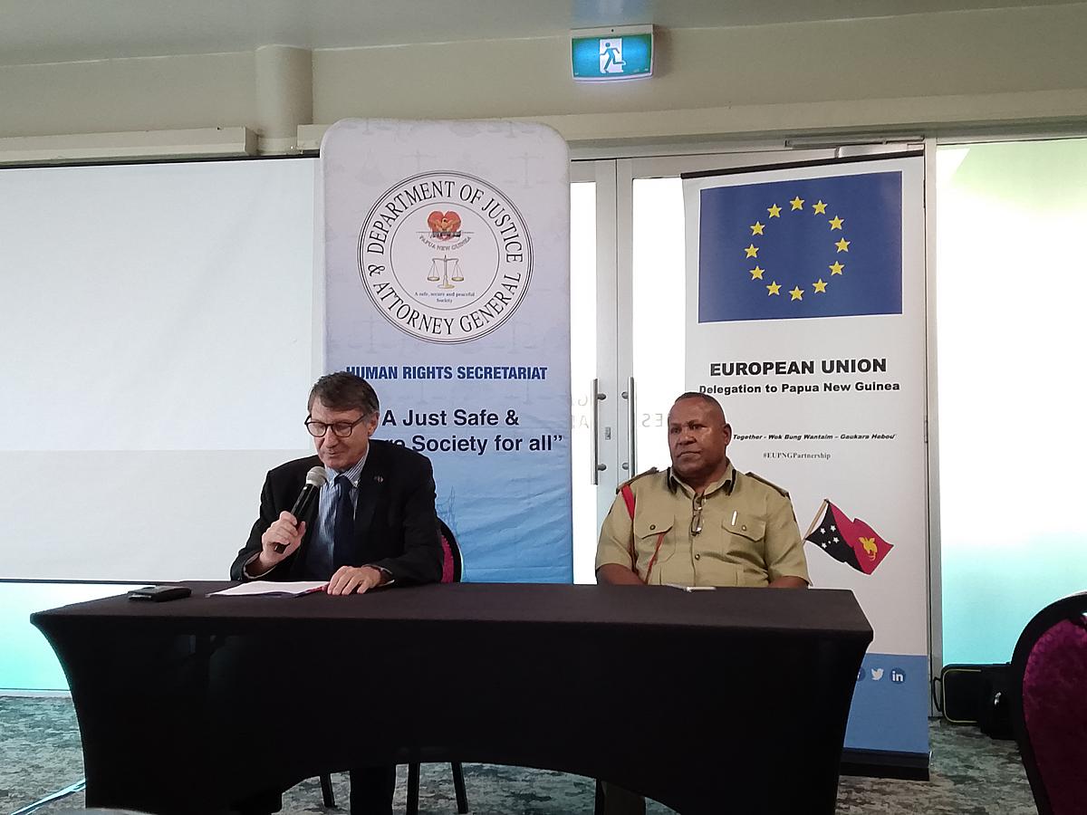 EU Commits Support for Human Rights Commission Establishment in PNG 