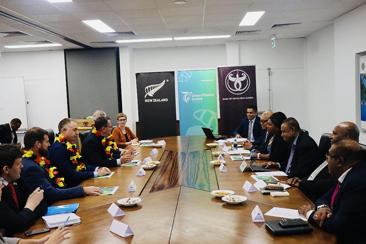 Green Finance Talk: New Zealand Ministerial Delegation visits BPNG