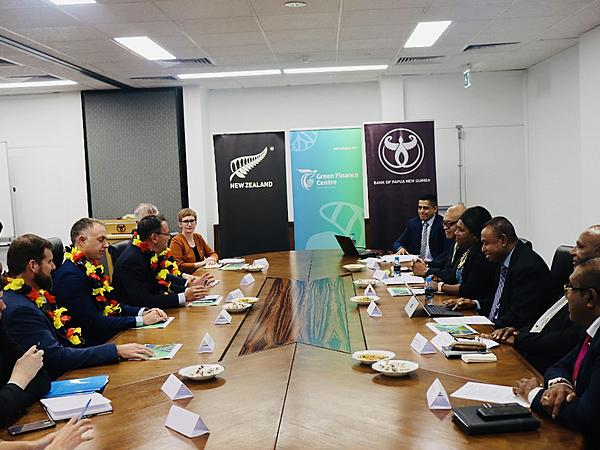 Green Finance Talk: New Zealand Ministerial Delegation visits BPNG