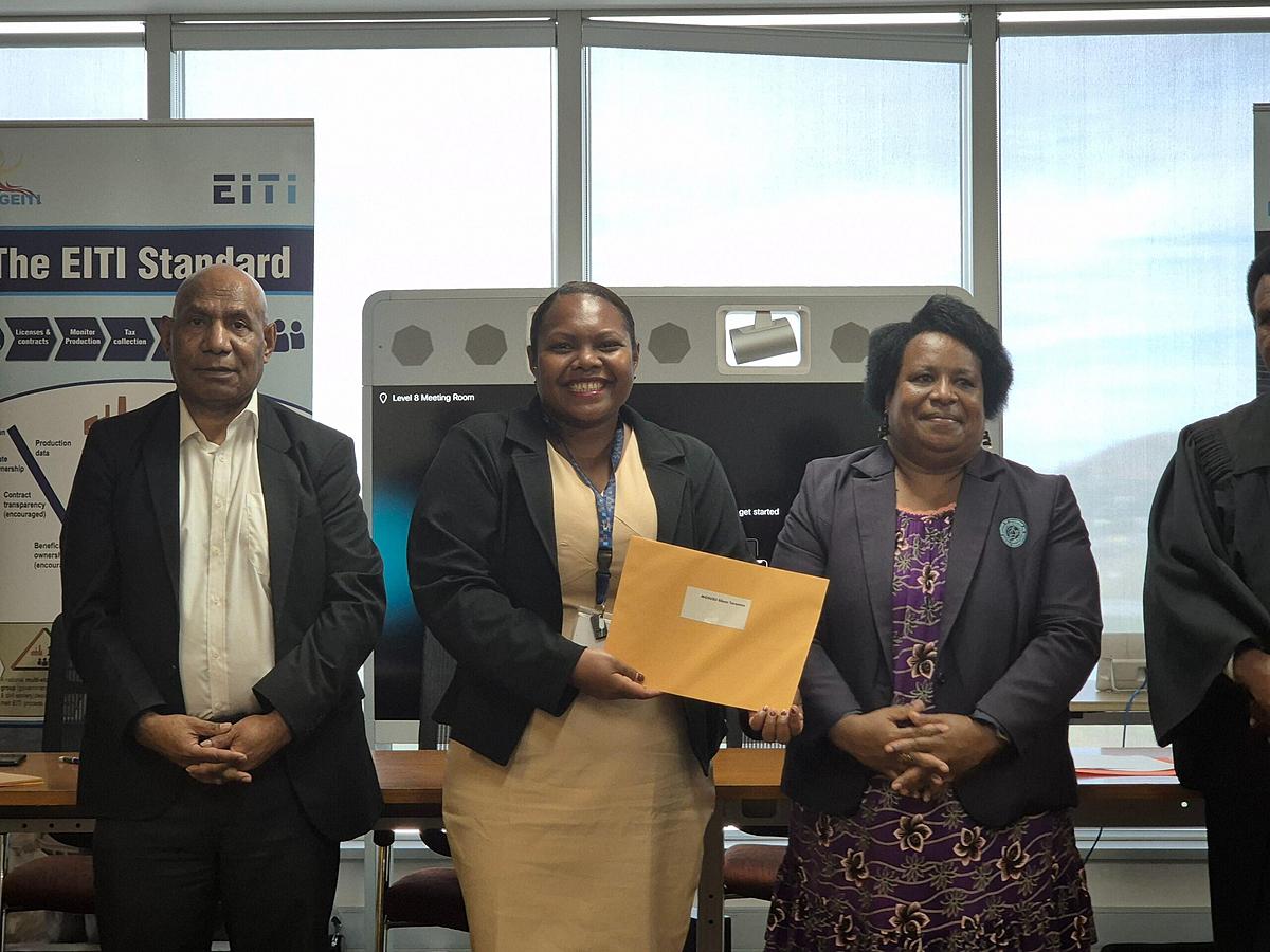 PNGEITI Executive Director Focuses on Investing in Staff Development