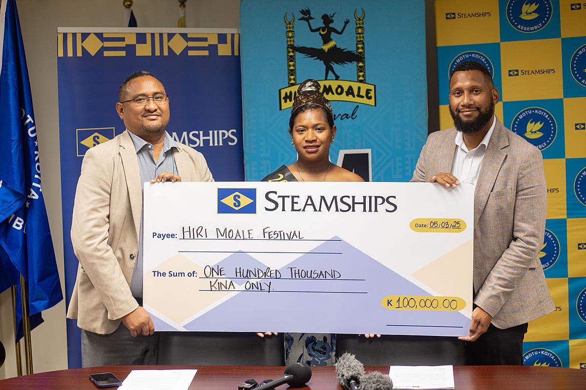 Steamships Gold Sponsor of Hiri Moale Festival 