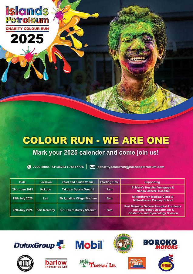 Islands Petroleum Charity Colour Run 2025 