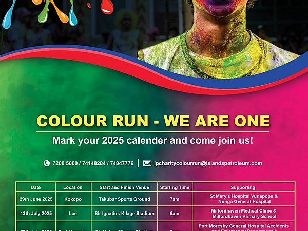 Islands Petroleum Charity Colour Run 2025 