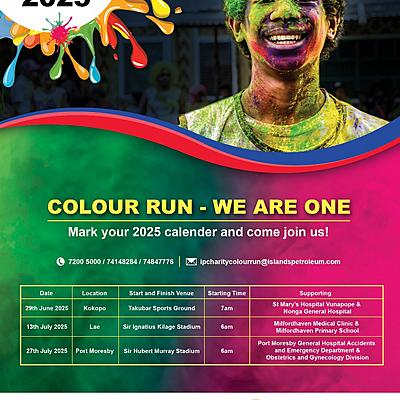 Islands Petroleum Charity Colour Run 2025 