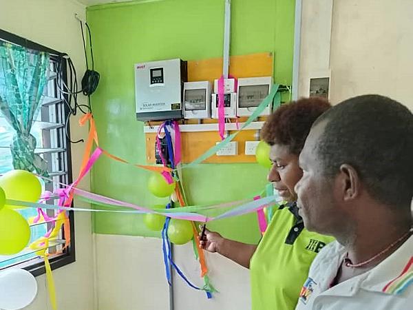 BSP Lihir brings light to Matzuz Aid Post