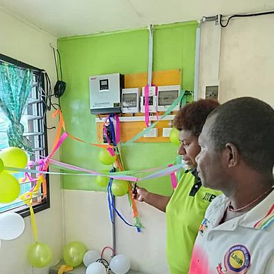 BSP Lihir brings light to Matzuz Aid Post