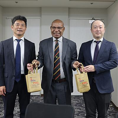 Japanese Mining Company Express Interest to Invest in PNG